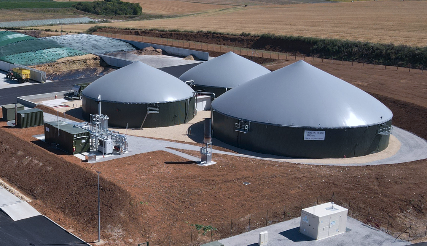 Анаэробная биологическая очистка с использованием биогаза